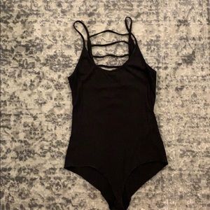 NEVER WORN black bodysuit